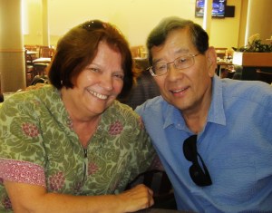 Wayne Maeda (right) and his wife Lorrie Toohey-Maeda (left), both were Sacramento scholars -- he at Sacramento State, she at Sacramento City College -- died within three days of each other last week, both succumbing to cancer.